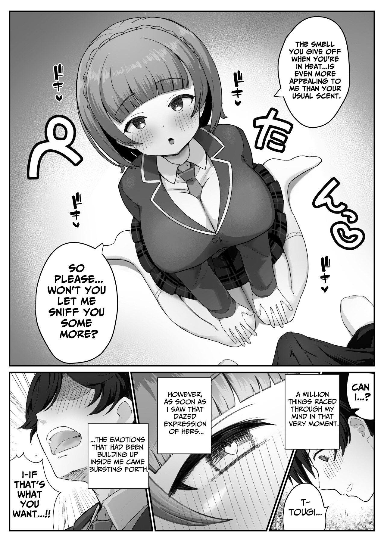 Hentai Manga Comic-I Found Out That My Cool, Short, Deadpan Girlfriend Has A Smell Fetish!-Read-12